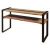 Smoked Barnwood Console Tables (Photo 1 of 15)