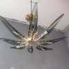 Smoked Glass Chandelier (Photo 15 of 15)