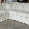 Slipcovered Sofas With Chaise (Photo 1 of 15)