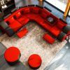 Red Leather Sectional Sofas With Recliners (Photo 13 of 15)