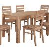Solid Acacia Wood Dining Tables (Photo 23 of 25)