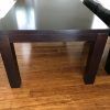 Solid Dark Wood Dining Tables (Photo 21 of 25)