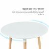 Solid Wood Circular Dining Tables White (Photo 23 of 25)