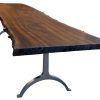 Iron Wood Dining Tables With Metal Legs (Photo 1 of 25)