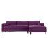 The 25 Best Collection of Somerset Velvet Mid-century Modern Right Sectional Sofas