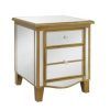 Square Black And Brushed Gold Console Tables (Photo 5 of 15)