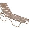 Vinyl Strap Chaise Lounge Chairs (Photo 8 of 15)