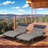Extra Wide Outdoor Chaise Lounge Chairs (Photo 9 of 15)