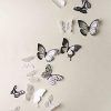 Diy 3D Wall Art Butterflies (Photo 12 of 15)