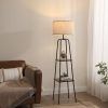 Standing Lamps With 2 Tier Table (Photo 4 of 15)