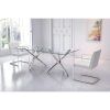 Steel And Glass Rectangle Dining Tables (Photo 1 of 25)