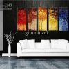 Modern Abstract Huge Oil Painting Wall Art (Photo 5 of 15)