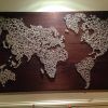 String Map Wall Art (Photo 3 of 15)