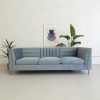 Brayson Chaise Sectional Sofas Dusty Blue (Photo 6 of 25)