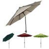 Wiebe Auto Tilt Square Market Sunbrella Umbrellas (Photo 22 of 25)
