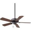 Oil Rubbed Bronze Outdoor Ceiling Fans (Photo 5 of 15)
