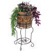 Brown Metal Plant Stands (Photo 3 of 15)