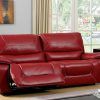 Red Leather Reclining Sofas And Loveseats (Photo 8 of 15)
