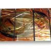 Large Abstract Metal Wall Art (Photo 11 of 15)