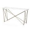 White Marble Console Tables (Photo 9 of 15)