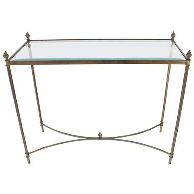 15 Best Ideas Glass and Pewter Console Tables
