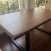 Acacia Dining Tables With Black Victor-Legs (Photo 8 of 25)