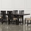 Jaxon Grey 5 Piece Extension Counter Sets With Wood Stools (Photo 12 of 25)