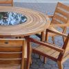 Round Teak Dining Tables (Photo 14 of 25)
