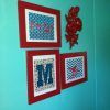 Red And Turquoise Wall Art (Photo 12 of 15)