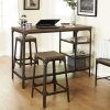 Tenney 3 Piece Counter Height Dining Sets (Photo 12 of 25)