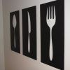 Fork And Spoon Wall Art (Photo 9 of 15)