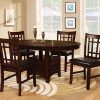 Craftsman 5 Piece Round Dining Sets With Side Chairs (Photo 19 of 25)