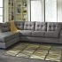 2024 Popular Grey Chaise Sectionals