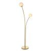 Satin Brass Standing Lamps (Photo 4 of 15)
