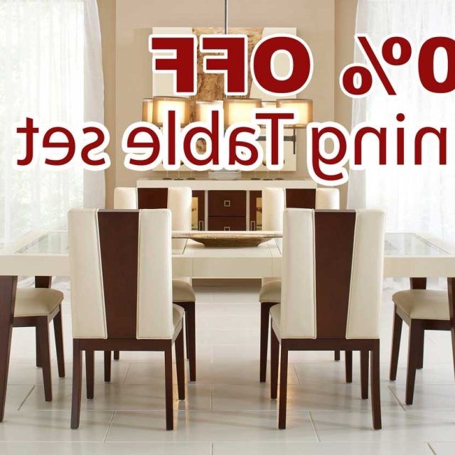 25 Collection of Crawford 7 Piece Rectangle Dining Sets