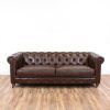 Faux Leather Sofas In Dark Brown (Photo 10 of 15)
