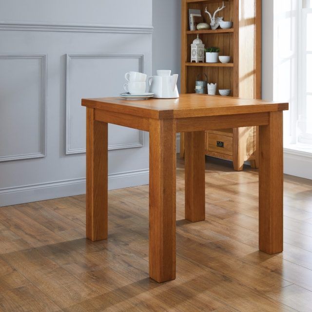 2024 Latest Small Oak Dining Tables