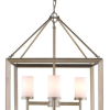 Lantern Chandeliers With Clear Glass (Photo 3 of 15)