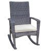 Outdoor Wicker Rocking Chairs (Photo 7 of 15)