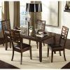Transitional Antique Walnut Square Casual Dining Tables (Photo 12 of 25)