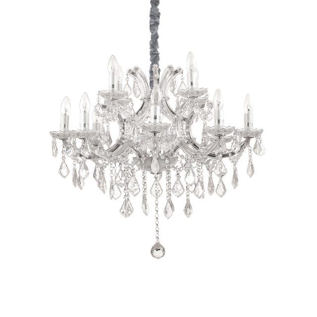  Best 15+ of Transparent Glass Chandeliers