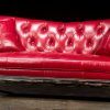 Red Leather Couches (Photo 3 of 15)