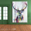Abstract Deer Wall Art (Photo 10 of 15)