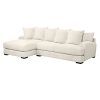 2Pc Maddox Right Arm Facing Sectional Sofas With Chaise Brown (Photo 9 of 25)