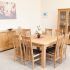 2024 Latest 8 Seater Oak Dining Tables