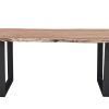 Acacia Dining Tables With Black X-Leg (Photo 16 of 25)