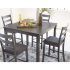 Top 25 of Distressed Grey Finish Wood Classic Design Dining Tables