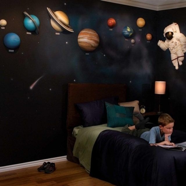 15 Ideas of 3d Solar System Wall Art Decor