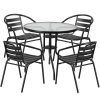 Candice Ii 7 Piece Extension Rectangular Dining Sets With Slat Back Side Chairs (Photo 23 of 25)
