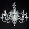 Chrome And Crystal Chandelier (Photo 10 of 15)